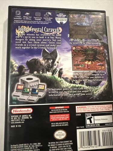 Final Fantasy: Crystal Chronicles (Nintendo GameCube, 2004) CiB with Manual - Picture 7 of 22