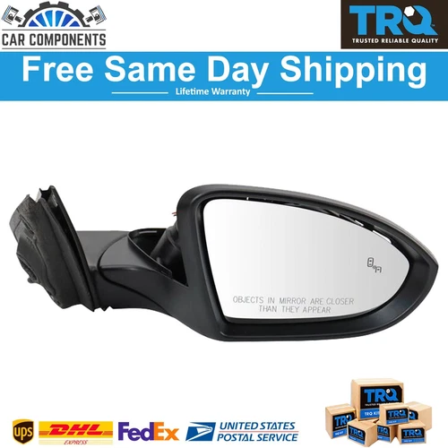 TRQ New Right Mirror Fits For 2019-2022 Volkswagen Jetta