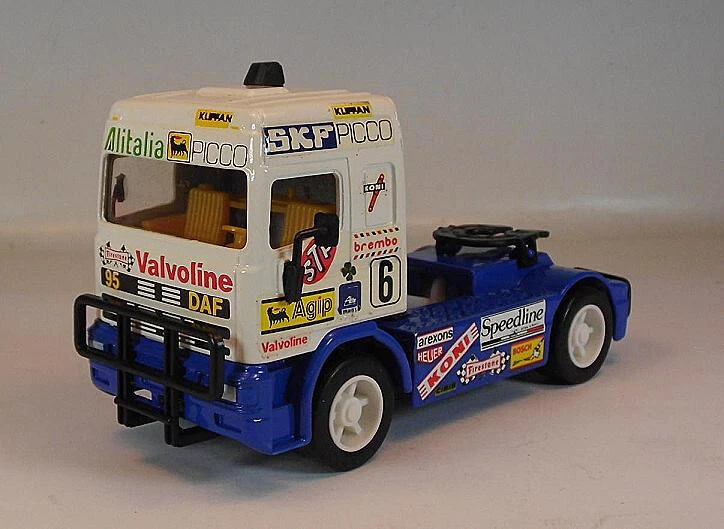 Siku 1/55 Nr. 2581 DAF Renntruck / Racing Truck mit Aufziehmotor OVP #1803 - Bild 3 von 4