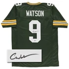 Christian Watson Signed Jersey (Beckett) Green Bay Packers Custom Football