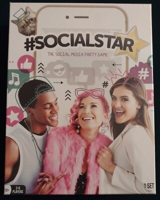 #SocialStar: the Social Media Party Game - MGA Games - 2018 new and sealed
