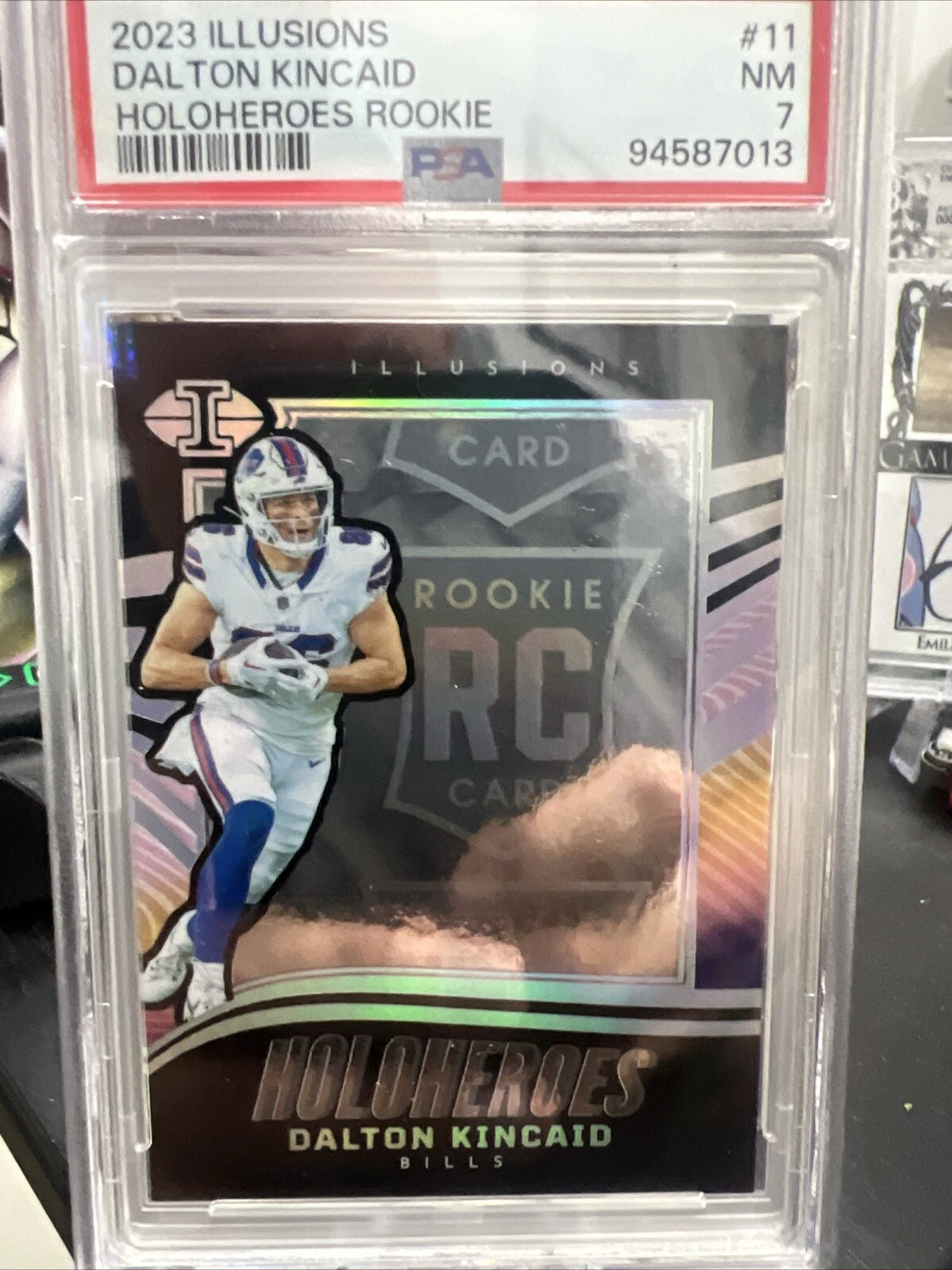 Dalton Kincaid Panini Illusions Holoheroes Rookie #11 Base