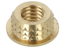 100X 0006-M4 Thread Insert Brass M4 BN: 37905 L: 3mm MICROBARB&reg; TAPPEX
