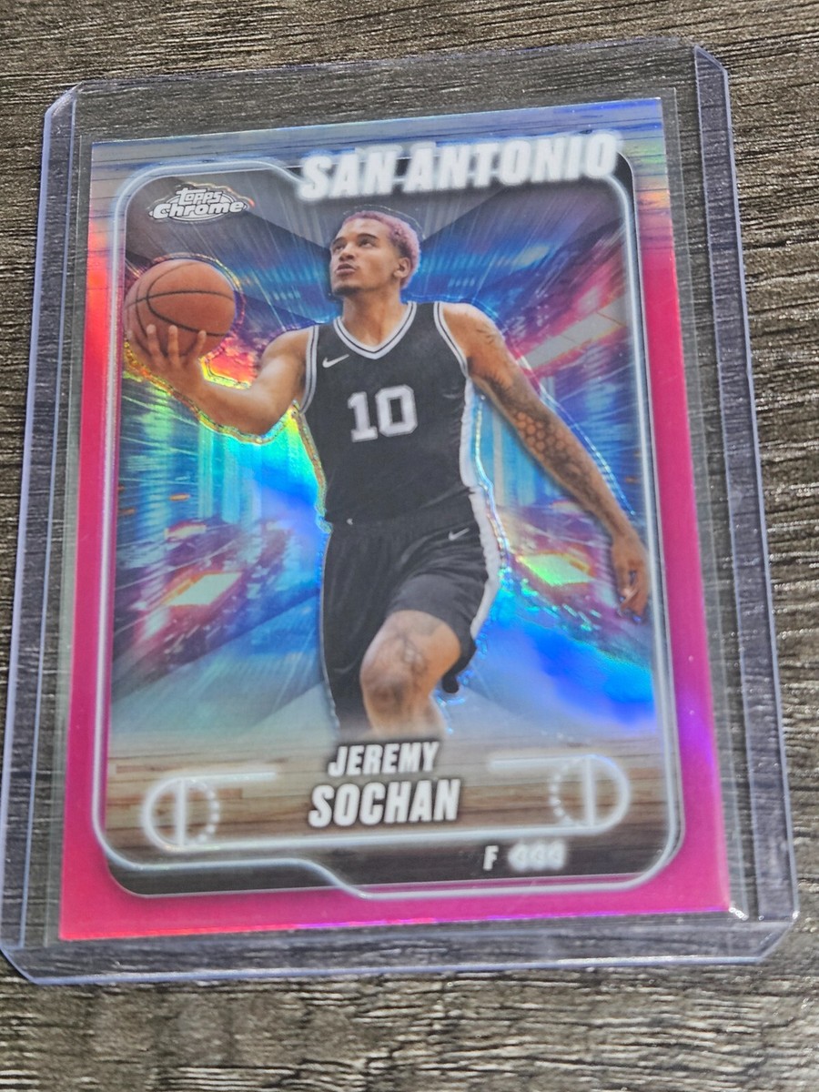 2025 TOPPS CHROME #181- JEREMY SOCHAN - PINK BORDER REFRACTOR | eBay