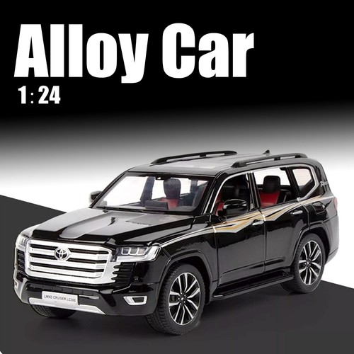 1:24 Toyota Land Cruiser LC300 ZX Alloy Car Model Diecast Off-road Car Toys 01