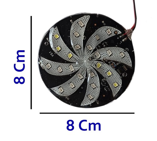 12V DC Rubber LED Circle Light, Auto-Changing Multicolor Running Light for Decor - Bild 3 von 3