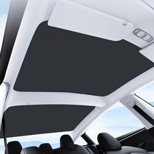 Upgraded Sunshade for Tesla Model 3 2024-2026 Highland Black