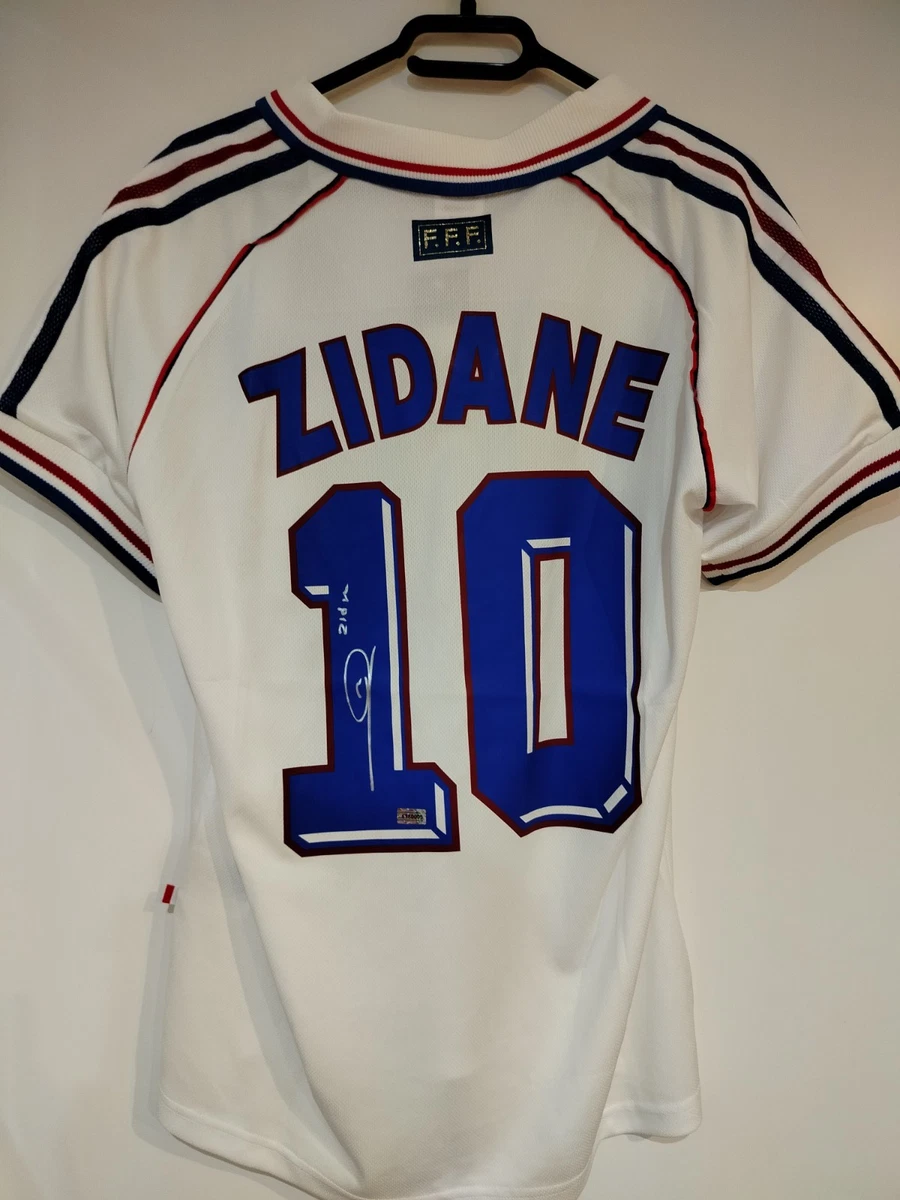 Autographe Original Zinedine Zidane - Juventus, France, Cannes, Bordeaux - Signé