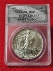 1987 American Silver Eagle ASE DOLLAR ANACS MS 69                    #T2666