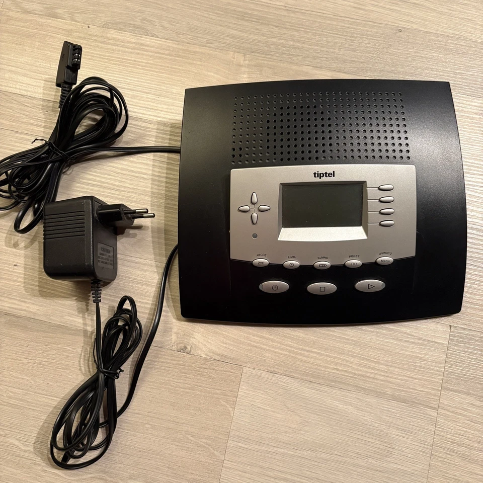 Tiptel 540 SD Anrufbeantworter mit 2GB Speicherkarte und Netzteil  - Bild 2 von 4
