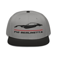 Gorra para fans Ferrari F12 Berlinetta 2012-2017 V12 Supercar Snapback sombrero cumpleaños