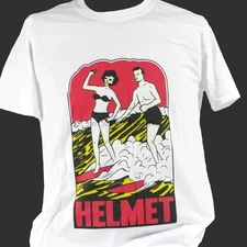 Vintage Helmet Band Cotton Shirt Unisex Concert S to 5XL DO437