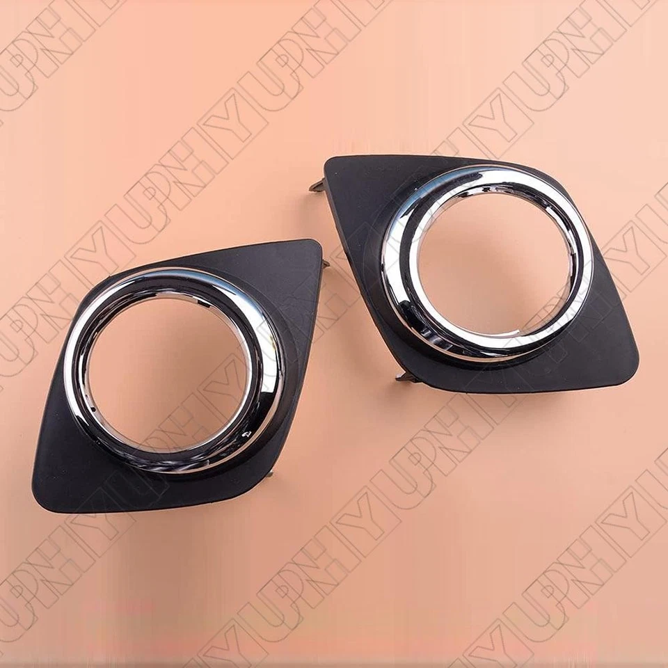 2 x Front Bumper Fog Light Cover 52128-0R040 52127-0R040 For Toyota RAV4 2009-13 - Image 2 of 4