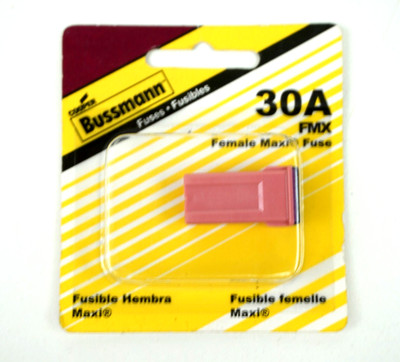 Bussmann 30A FMX Female Maxi Fuse BP/FMX-30-RP