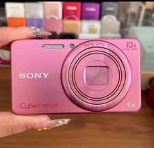 SONY Cyber Shot DSC-WX200 Pink 18.2MP Digital Camera 10x Zoom English