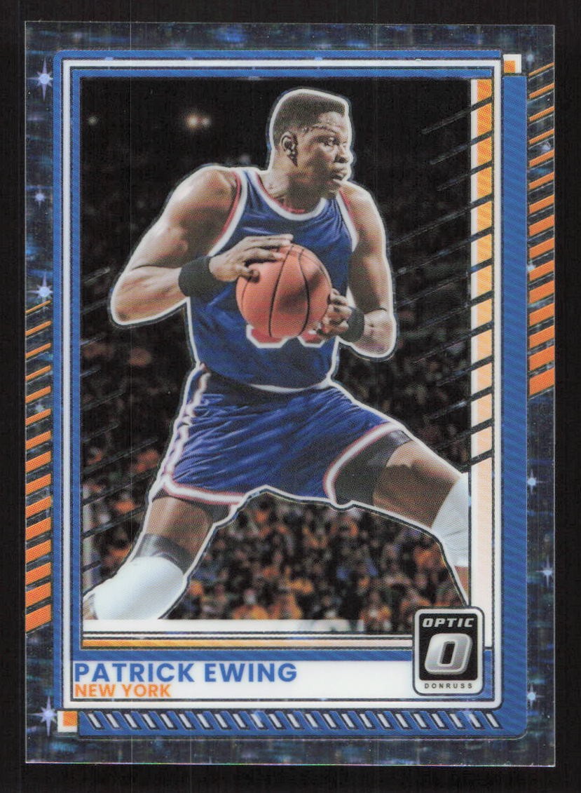 2025-26 Donruss Patrick Ewing Optic Stars #/149 SN #125 Card
