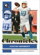 2021 Panini Chronicles #68 Justin Herbert - LA Chargers Football Card NM-MT