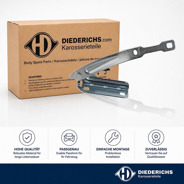 Scharnier Motorhaube Links Diederichs 4560019 FÜR Dacia-image