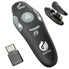 Presentation Clicker Wireless Presenter Remote Clicker for PowerPoint Present...