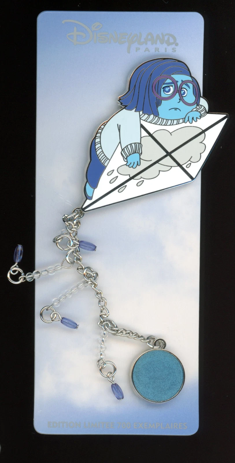 2022 DLP DLRP Kite Series Inside Out Sadness LE 700 Disney Pin
