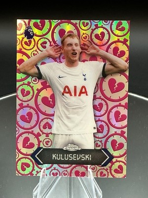 2026 Topps Chrome Premier League Stoppage Time Heartbreaker #20 Dejan Kulusevski