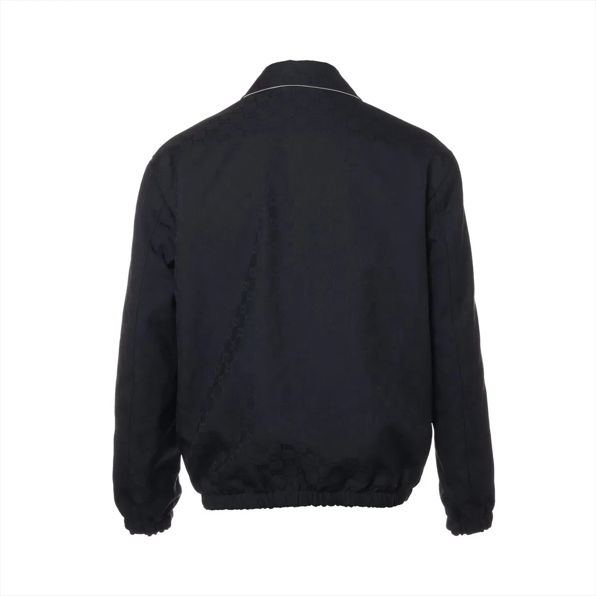 Gucci GG Giacca Cotone e Poliestere 44 Uomo Navy x Bianco 787211 Reversibile