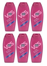 6 PACK VO5 GIVE ME MOISTURE INTENSE HYDRATION SHAMPOO FOR DRY HAIR - 400ml 6.25 per litre