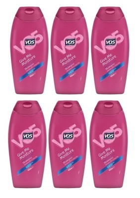 6er PACK VO5 GIVE ME FEUCHTIGKEIT INTENSIVE HYDRATION SHAMPOO FÜR TROCKENES HAAR - 400ml