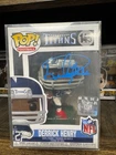 DERRICK HENRY NFL AUTOGRAPHED #145 FOOTBALL FUNKO POP BECKETT CERTIFIED TITANS