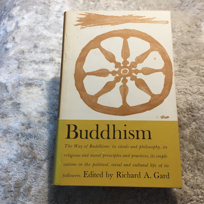 Buddhism Richard A. Gard 1962 George Braziller Religious Studies Hardcover Book