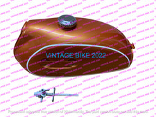 Yamaha CT1 CT 175 1970 Orange Steel Fuel Petrol Gas Tank +Cap Tap /FIT FOR