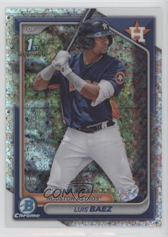 2024 Bowman Chrome Prospects Mini-Diamond Refractor Luis Baez #BCP-66 1e8u