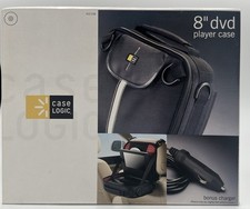 Case Logic 8 DVD Player Case ACC10 Back Seat Mount With Bonus Charger New 2007