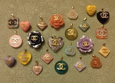 Set of 23 Chanel Zipper Pulls