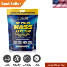 1350 Calorie MHP UP YOUR MASS XXXL Protein Powder - Creamy French Vanilla Flavor