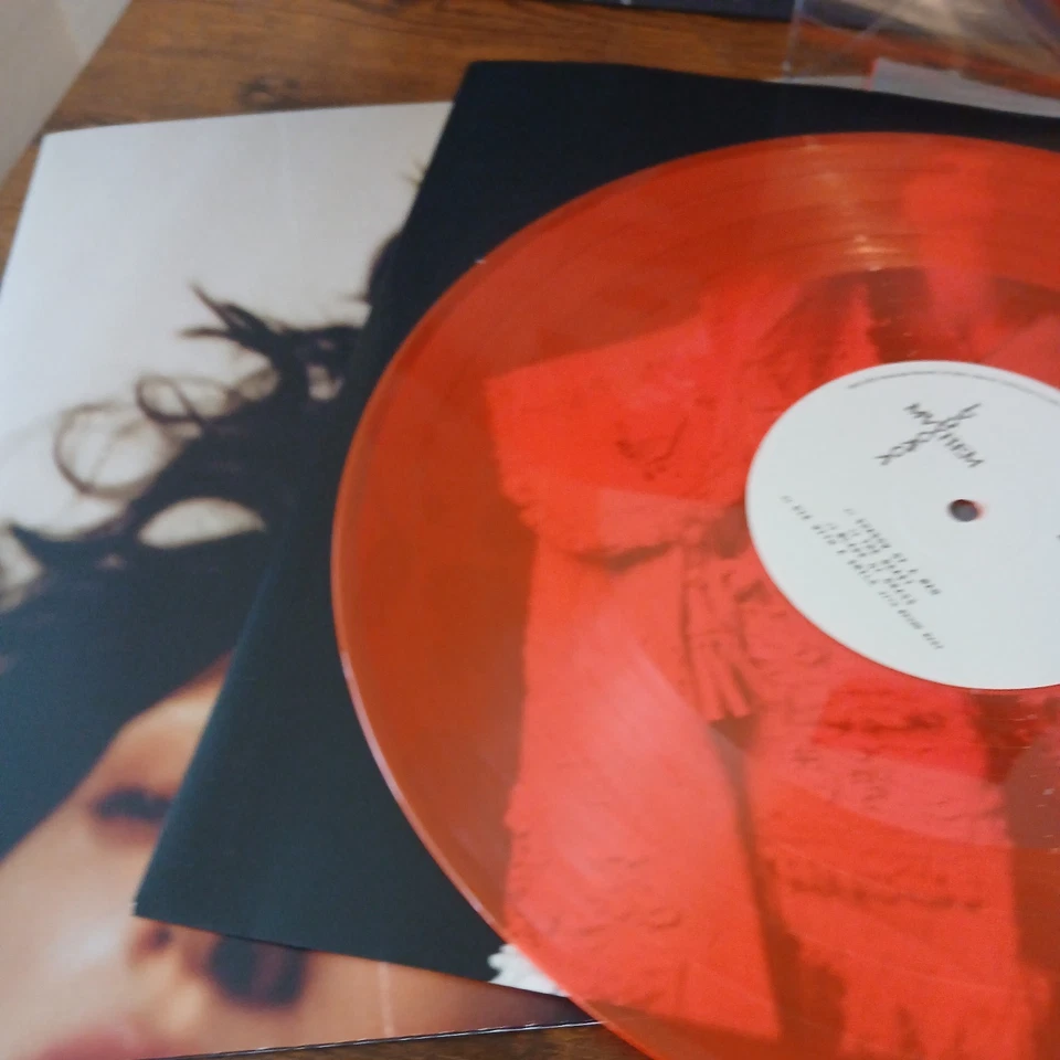 Lady Gaga Mayhem Liquid Filled Vinyl LP . Small Tear as Shown in Pictures. - Image 4 of 4