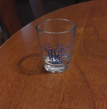 Shot Glass---(1) UNIVERSITY OF KENTUCKY BASKETBALL TEAM WILDCATS