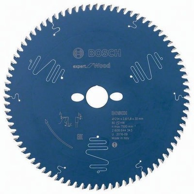 Kreissägeblatt BOSCH Sägeblatt Handkreissäge 254mm 54 od. 80 Zähne