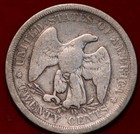 1875-S San Francisco Mint Silver Twenty Cent Piece — photo 2
