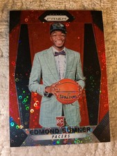 2017-18 Panini Prizm Fast Break Red 31/125 Edmond Sumner #227 Rookie Card RC. rookie card picture