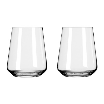 RITZENHOFF 2er-Set Wasserglas Allroundglas LICHTWEISS JULIE #1 Inhalt je 510 ml