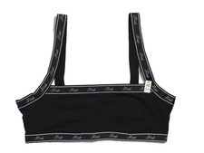Victoria's Secret Women's Bralette X-Small Black Cotton NEW