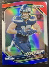 Cooper Kupp 2025 Panini Prizm #16 Seattle Seahawks Red White and Blue