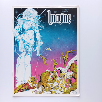Imagine #5 1979 Paul Kirchner, Michael T. Gilbert, Star Reach, Z 1- VF-