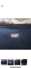 Giorgio Armani Armani Black Mesh Toiletry Bag 5 X 10 Inches