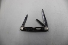Vintage Western Pattern 445 3 Blade Stockman - Made in USA!