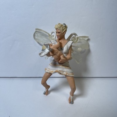 Schleich Fairy Elf Rider Figure Holding Baby