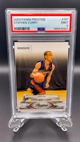 2009-10 Panini Prestige #157 Stephen Curry Rookie PSA 9 RC Rookie Card