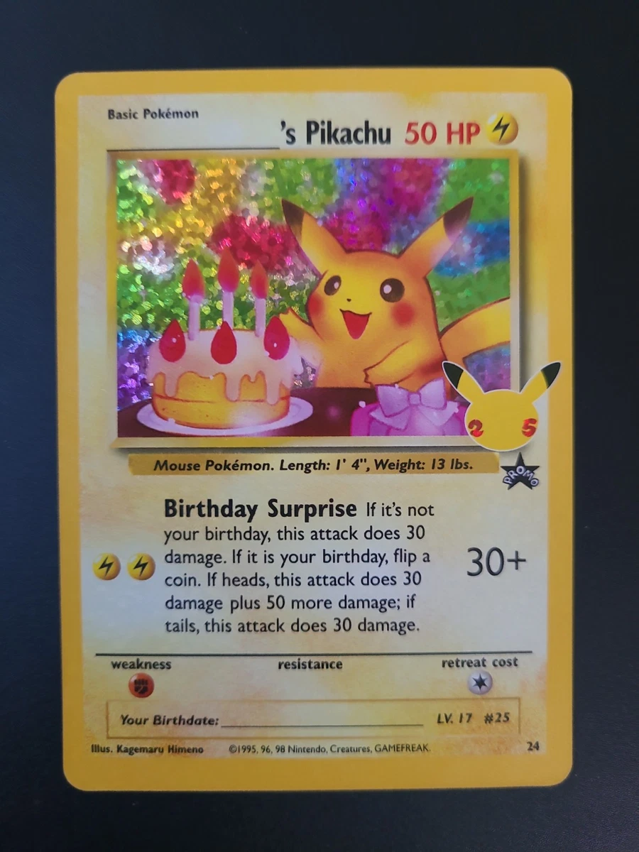 Birthday Pikachu for sale | eBay