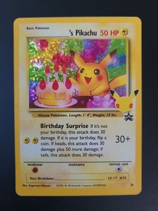 25th Anniversary Birthday Pikachu | eBay